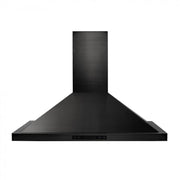 ZLINE 36" Wall Range Hood in Black Stainless Steel, BSKBN-36