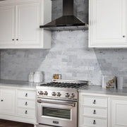 ZLINE 36" Wall Range Hood in Black Stainless Steel, BSKBN-36