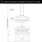 ZLINE 36" Wall Range Hood, KN6-36