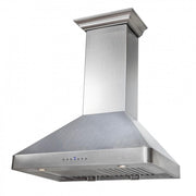 ZLINE 36" Wall Range Hood, Snow Finished, Stainless Steel, 8KF2S-36