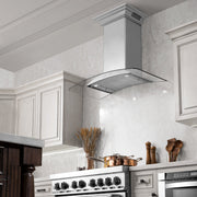 ZLINE 36" Wall Range Hood, Stainless, Bluetooth Speakers, KNCRN-BT-36