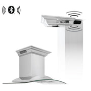ZLINE 36" Wall Range Hood, Stainless, Bluetooth Speakers, KNCRN-BT-36
