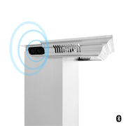 ZLINE 36" Wall Range Hood, Stainless, Bluetooth Speakers, KNCRN-BT-36