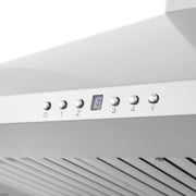ZLINE 36" Wall Range Hood, Stainless, CrownSound Speakers, KF1CRN-BT-36