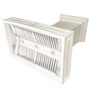 ZLINE 36" Wooden Wall Range Hood with Crown Molding, 321TT-36