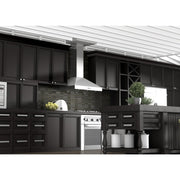 ZLINE 42" Stainless Steel Wall Range Hood, Crown Molding, KL3CRN-42