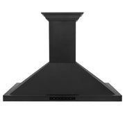 ZLINE 42" Wall Black Stainless Range Hood, Crown Speakers, BSKBNCRN-BT-42