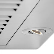 ZLINE 42" Wall Range Hood, Built-in CrownSound® Bluetooth Speakers, KBCRN-BT-42