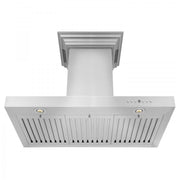 ZLINE 42" Wall Range Hood, Built-in CrownSound® Bluetooth Speakers, KECRN-BT-42