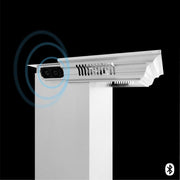 ZLINE 42" Wall Range Hood, Built-in CrownSound® Bluetooth Speakers, KECRN-BT-42