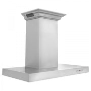 ZLINE 42" Wall Range Hood, Built-in CrownSound® Bluetooth Speakers, KECRN-BT-42