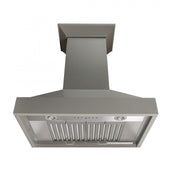 ZLINE 42" Wooden Wall Range Hood in Gray, KBUU-42