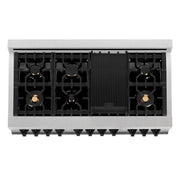 ZLINE 48" Autograph Dual Fuel Range, RASZ-SN-48-MB