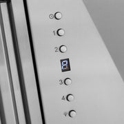 ZLINE 48" Autograph DuraSnow Stainless Steel Hood 8654SNZ-48-MB