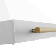ZLINE 48" Autograph Stainless Wall Range Hood KB4STZ-WM48-MB