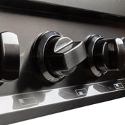 ZLINE 48" Ceramic Rangetop in Black Stainless with 7 Gas Burners, RTB-48