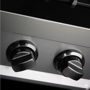ZLINE 48" Ceramic Rangetop in Black Stainless with 7 Gas Burners, RTB-48