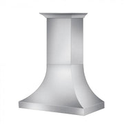 ZLINE 48" Designer Snow Stainless Finish Wall Range Hood, 8632S-48