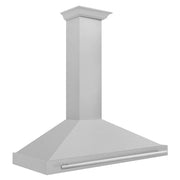 ZLINE 48" Fingerprint Resistant Stainless Steel Range Hood with Stainless Steel Handle KB4SNX-48