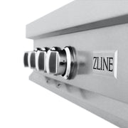 ZLINE 48" Porcelain Rangetop, DuraSnow®, 7 Brass Burners, RTS-BR-48
