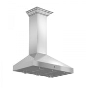 ZLINE 48" Stainless Steel Wall Range Hood, Crown Molding, KL3CRN-48