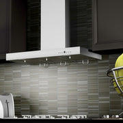 ZLINE 48" Stainless Wall Range Hood with Crown Molding, KECRN-48