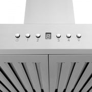 ZLINE 48" Wall Range Hood, Built-in CrownSound® Bluetooth Speakers, KL3CRN-BT-48
