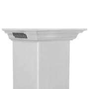 ZLINE 48" Wall Stainless Range Hood, Bluetooth Speakers, KN4CRN-BT-48