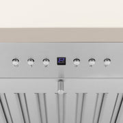 ZLINE 48" Wooden Wall Mount Range Hood in Cottage White, KPTT-48