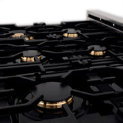 ZLINE 6 Brass Burners, BRASSBR-36