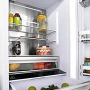 ZLINE 60" 32.2 cu. Ft. Panel Ready Built-In 4-Door French Door Refrigerator with Internal Water and Ice Dispenser RBIV-60
