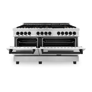 ZLINE 60" Autograph Edition, 7.4 cu. ft. Dual Fuel Range, RAZ-60-MB