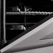 ZLINE 60" Dual Fuel Range, DuraSnow Stainless, RAS-SN-60