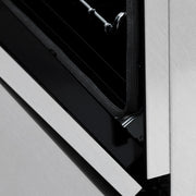 ZLINE 60" Dual Fuel Range, DuraSnow Stainless, RAS-SN-60