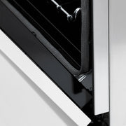 ZLINE 60"Autograph Range Dual Fuel, DuraSnow, White Door,RASZ-WM-60-G