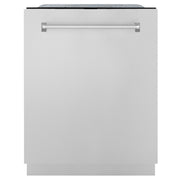 ZLINE Autograph 24" Stainless, Door & Handle Dishwasher, DWMT-304-24