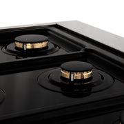 ZLINE Autograph Edition 36" Dual Fuel Range, Gold Accents, RAZ-36-G