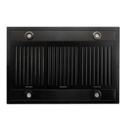 ZLINE Convertible Vent Island Mount Range Hood in Black Stainless Steel BSGL2iN-42