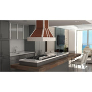 ZLINE 30" Copper Finish Island Range Hood, 655i-CSSSS-30