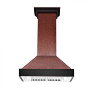 ZLINE 48" Hand-Hammered Copper Finish Wall Range Hood, 655-HBXXX-48