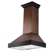 ZLINE 48" Hand-Hammered Copper Finish Wall Range Hood, 655-HBXXX-48