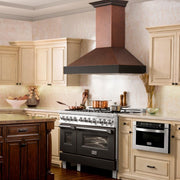 ZLINE 48" Hand-Hammered Copper Finish Wall Range Hood, 655-HBXXX-48
