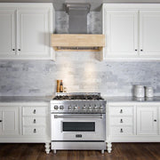 ZLINE 36" Remote Blower Wooden Wall Range Hood, 681M-RD-36
