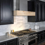 ZLINE 30" Wooden Wall Range Hood, Butcher Block, 681M-RS-30-400