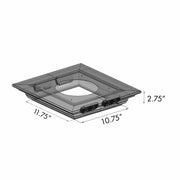 ZLINE Ducted Vent Island Mount Range Hood in Stainless Steel with Built-in ZLINE CrownSound Bluetooth Speakers GL1iCRN-BT-36