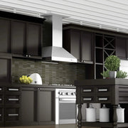 ZLINE Ducted Wall Mount Range Hood in Outdoor Approved Stainless Steel 697-304-30