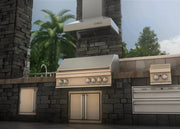 ZLINE Ducted Wall Mount Range Hood in Outdoor Approved Stainless Steel 697-304-48