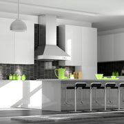 ZLINE Ducted Wall Mount Range Hood in Outdoor Approved Stainless Steel 697-304-48
