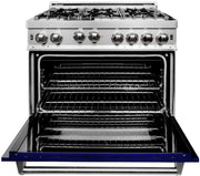 ZLINE 36" Bundle Range RA-BG-36 & Range Hood KB-36, 2KP-RABGRH36