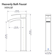 ZLINE Heavenly Bath Faucet in Chrome, HVN-BF-BN